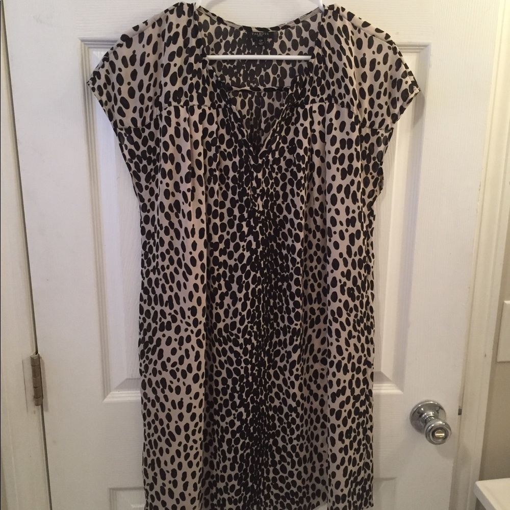 Cute Leopard Print Talbots Dress